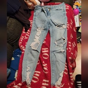 American eagle jegging crop